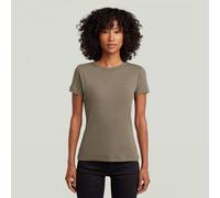 G-STAR Slim Rib T-Shirt Braun XL turf D28723-E527-273-XL