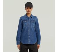 G-Star - Slim western shirt l\s wmn worn in windward - Gr. - M