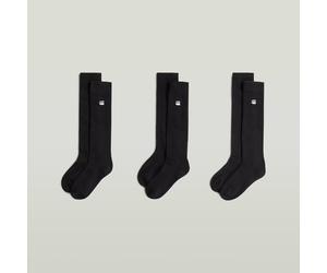 G-STAR Sloughy Socks 3er-Pack Schwarz 35-38 black D29476-01-990-35-38