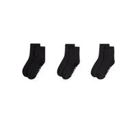 Kurzsocken G-STAR "SNOWFLAKE, 3 PACK ANKLET SOCKS", Damen, Gr. 35-38, schwarz, Baumwollmischung, unifarben, Socken, unifarben (43937813-35) schwarz