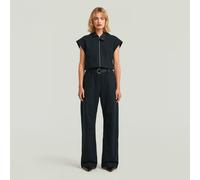 Jumpsuit G-STAR "Soft Sculpt Jumpsuit", Damen, Gr. L, Normalgrößen, salute, Obermaterial: 66% Viskose, 29% Polyimid, 5% Elasthan, Overalls Jumpsuit (26883208-L) salute