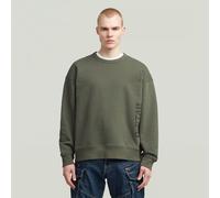 G-STAR Sprayed 89 Graphic Loose Sweater Grau S gs grey D27096-E124-1260-S