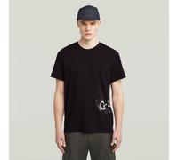G-STAR Sprayed Graphic T-Shirt Schwarz L dark black D26819-D976-6484-L
