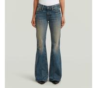 G-STAR Stevey Flare Jeans Dunkelblau 27-30 antique faded blueschist D28831-E358-H938-2730