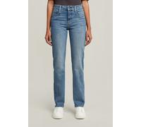 G-Star Strace Straight Jeans Light/pastel Blue Größe: W25L28 | Straight Jeans Outlet | Damen | Blau