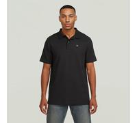 G-STAR Structured Polo Schwarz S dark black D29359-E565-6484-S