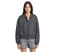 Bomberjacke G-STAR "Summer Bomber Jacke", Damen, Gr. XXS, petrol, Obermaterial: 100% Viskose, Jacken Bomberjacke (37275038-XXS) petrol