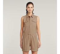 G-STAR Summer Playsuit Beige M light toggee D26009-D522-C626-M