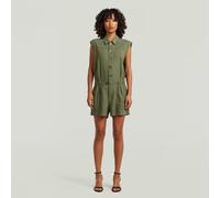 G-STAR Summer Playsuit Grün S four leaf clover D29029-D522-H871-S