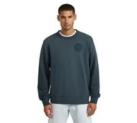 G-STAR Sunfaded Sweatshirt Dunkelblau XL salute D28639-D969-D418-XL