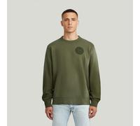 G-star Sunfaded Sweatshirt XL Shadow Olive Gd
