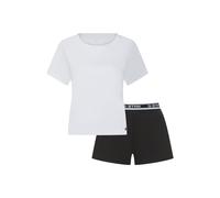 Pyjama G-STAR "T-Shirt & Shorts Pyjama Set", Damen, Gr. XL, multi, Obermaterial: 95% Baumwolle, 5% Elasthan, Homewear-Sets Pyjama (39322023-XL) multi