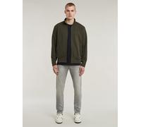 Strickpullover G-STAR "Nifous Sweater Jacke", Herren, Gr. XS, asfalt, Obermaterial: 58% Baumwolle, 42% Polyester, Pullover Strickpullover (23826313-XS) asfalt