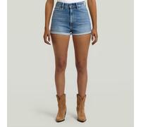 G-STAR Tedie Ultra High Shorts Mittelblau 29 faded waterfront D25499-E531-D895-29