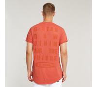 G-star Text Back Gr Overdyed Lash Kurzarm-t-shirt (Herstellerartikelnummer: D25971-2653-B571-M)