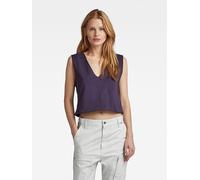 G-STAR RAW Damen Boxy Cropped Graphic Weste