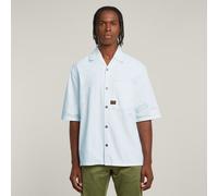 Langarmshirt G-STAR "Track Relaxed Hemd", Damen, Gr. M, beached faded seasalt, Obermaterial: 100% Baumwolle, Shirts Langarmshirt (89632562-M) beached faded seasalt