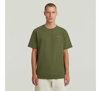 G-STAR True Regular Structured T-Shirt Grün XS four leaf clover D28609-E383-H871-XS