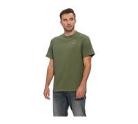G-Star Raw Regular Fit T-Shirt mit Strukturmuster in Oliv, Größe S