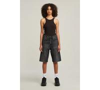 Shorts G-STAR "Type 96 Loose Shorts", Damen, Gr. 28, faded scoria grau, Obermaterial: 100% Baumwolle, Hosen Shorts (12621310-28) faded scoria grau