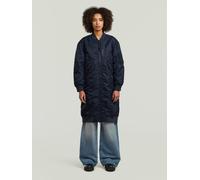 G-STAR Long Bomber Jacke Dunkelblau L salute D29552-C143-C742-L