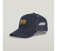 Schirmmütze G-STAR "Unisex Baseball Trucker Neo Raw Cap", Herren, Gr. PC, neo raw denim, 70% Baumwolle, 30% Baumwolle (Recycled), Mützen (49132828-0) neo raw denim