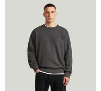 G-Star - Unit washed r sw l\s dk black gd - Gr. - S