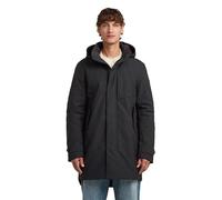 Outdoorjacke G-STAR "Utility Lightweight Steppmantel", Gr. M, dk schwarz, Obermaterial: 54% Elastomultiester, 46% Polyester, Jacken Outdoorjacke (90669350-M) dk schwarz