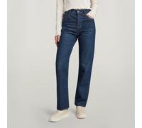 G-STAR Viktoria High Straight Jeans Dunkelblau 26-32 worn in aster blue D23959-D503-G115-2632