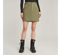 G-Star Jeansrock in Khaki - Größe W29 | Damenroecke