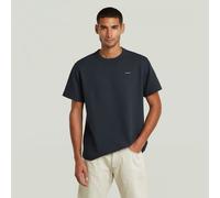 G-STAR Waffle True Regular T-Shirt Dunkelblau XS salute D28609-E383-C742-XS
