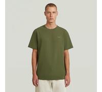 G-STAR Waffle True Regular T-Shirt Grün S four leaf clover D28609-E383-H871-S