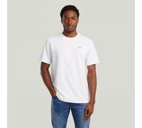 G-STAR Waffle True Regular T-Shirt Weiß M white D28609-E383-110-M