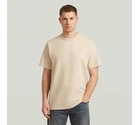 G-STAR Waffle True Regular T-Shirt Weiß S whitebait D28609-E383-1603-S