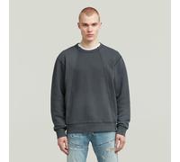 G-STAR Wash Panel Sweater Dunkelblau L india ink gd D27089-E186-H405-L