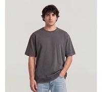 T-Shirt G-STAR "Washed Distressed Relaxed T-Shirt", Damen, Gr. XL, dk schwarz gd, Obermaterial: 100% Baumwolle, Shirts T-Shirt (98841035-XL) dk schwarz gd