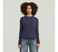 G-star Washed Loose Pullover XS Osaka Blue GD