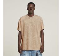 G-STAR Washed Loose T-Shirt Beige S toggee nettuno D25964-C756-H332-S