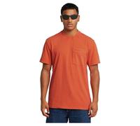 T-Shirt G-STAR "Washed Pocket T-Shirt", Damen, Gr. XS, lt antic rot marte, Obermaterial: 100% Baumwolle, Shirts T-Shirt (31708316-XS) lt antic rot marte
