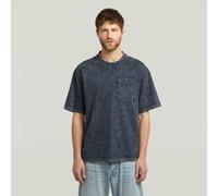 G-STAR Washed Pocket T-Shirt Dunkelblau XXL salute smokey gd D26825-C756-H592-XXL