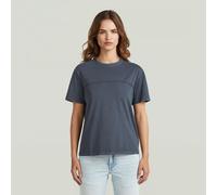 T-Shirt G-STAR "Washed Seam T-Shirt", Damen, Gr. XXS, salute gd, Obermaterial: 100% Baumwolle, Shirts T-Shirt (85669313-XXS) salute gd
