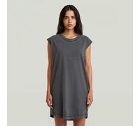 G-STAR Washed T-Shirt Dress Schwarz S dark black garment dyed D28704-E401-B564-S
