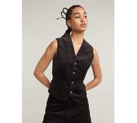 G-Star Weste "Holiday" in Schwarz - Größe XS | Damenjacken