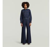 G-STAR Western Wide Leg Jumpsuit Dunkelblau XL rinsed D27940-D930-082-XL