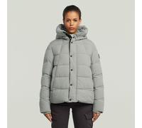 G-STAR Whistler Short Puffer Beige XS elephant skin D26959-D518-G106-XS