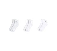 Kurzsocken G-STAR "WICK, 3 PACK ANKLE SPORTS SOCKS", Damen, Gr. 44-47, hellweiß, Baumwollmischung, unifarben, elastisch, Socken, mit Logostickerei (39997147-44) hellweiß