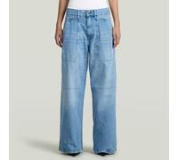 5-Pocket-Jeans G-STAR "Wide Leg Jeans", Damen, Gr. 25, Länge 32, lt aged, Obermaterial: 100% Baumwolle, Jeans 5-Pocket-Jeans (99412038-25) lt aged