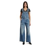 G-STAR Women's Cinch Wide wmn Dungaree, Blue, L