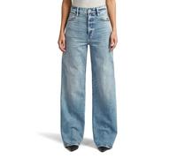 Straight-Jeans G-STAR "Strace Straight Wmn", Damen, Gr. 29, Länge 30, faded blau halite, Denim/Jeans, Obermaterial: 99% Baumwolle, 1% Elasthan, straight fit normal, Jeans Straight-Jeans, im 5-Pocket-S