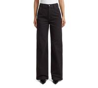 Chinohose G-STAR "Deck Chino 2.0", Damen, Gr. 25, Länge 32, dk schwarz gd, Obermaterial: 60% Baumwolle, 40% Baumwolle, Hosen Chinohose (52528028-25) dk schwarz gd
